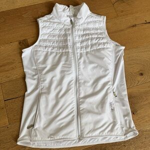 Bolle Women's Classic White Zip-Up Vest